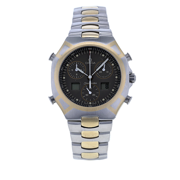 Omega Seamaster Polaris Chronograph Stahl/Gold – Bild 2