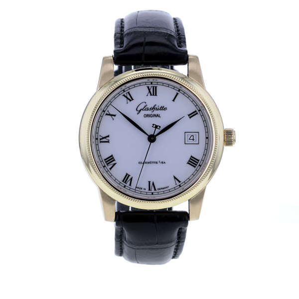 Glashütte Original Senator Automatik Gelbgold 750/- – Bild 2