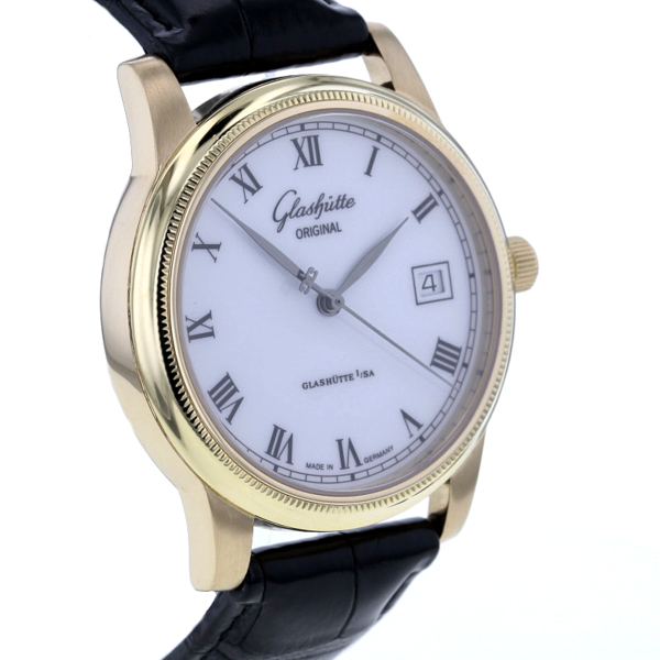 Glashütte Original Senator Automatik Gelbgold 750/- – Bild 3