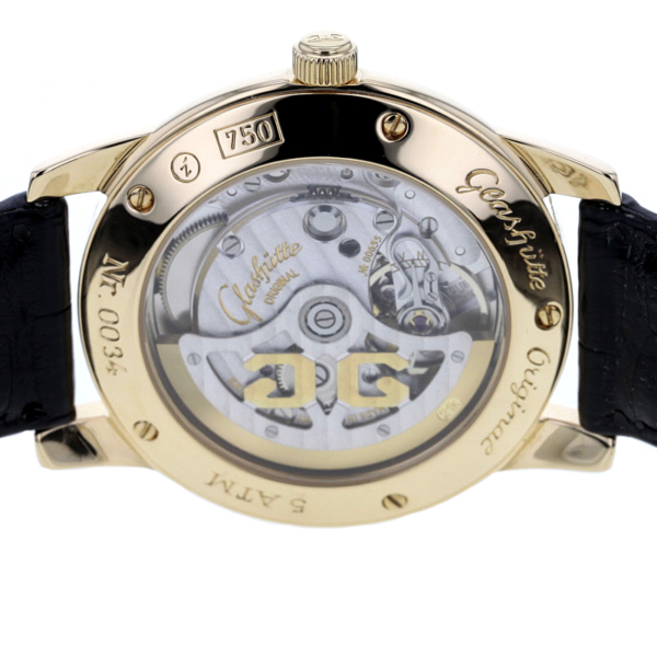 Glashütte Original Senator Automatik Gelbgold 750/- – Bild 7