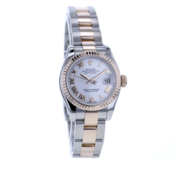 Rolex Lady-Datejust Edelstahl/Roségold 750/-, Ref. 179171 – Bild 2