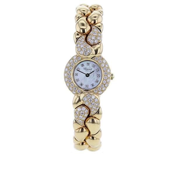 Chopard Casmir 18K. Gelbgold, Spange, Diamanten