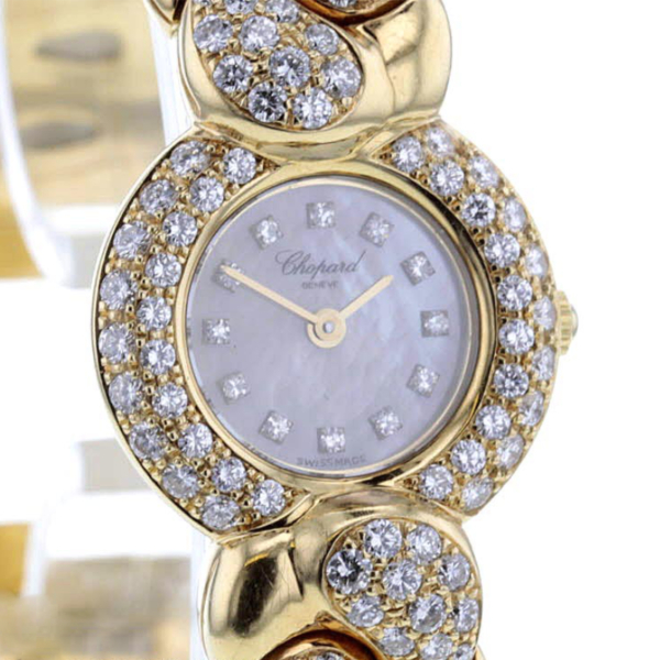Chopard Casmir 18K. Gelbgold, Spange, Diamanten