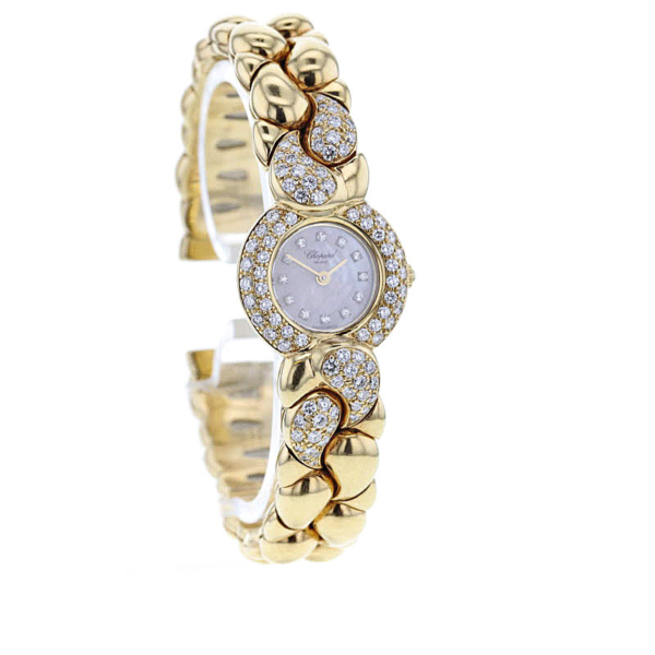 Chopard Casmir 18K. Gelbgold, Spange, Diamanten