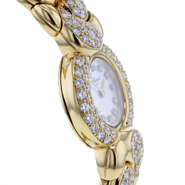 Chopard Casmir 18K. Gelbgold, Spange, Diamanten