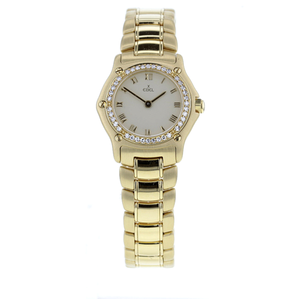 Ebel 1911 Lady 18K. Gelbgold 39 Diamanten