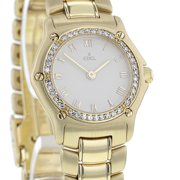 Ebel 1911 Lady 18K. Gelbgold 39 Diamanten