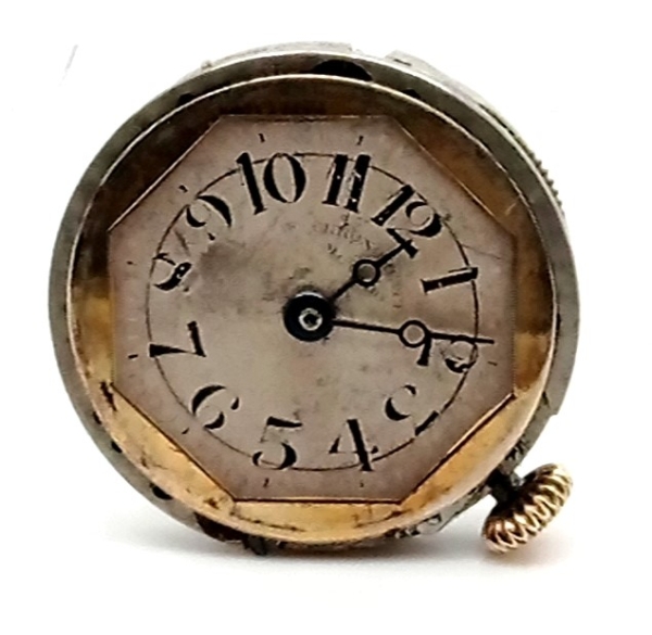 Movado Art Deco Damenuhr Gold 585/- Handaufzug