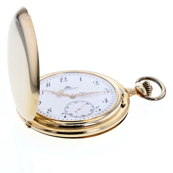 Deutsche Präzisionsuhr Original Glashütte Gold 585/-