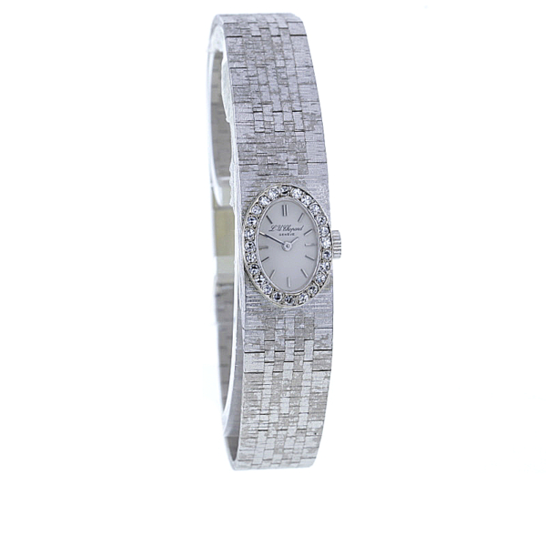 Chopard 750/- Weißgold 24 Diamanten