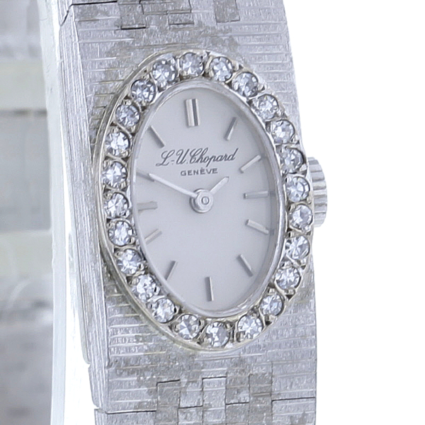 Chopard 750/- Weißgold 24 Diamanten