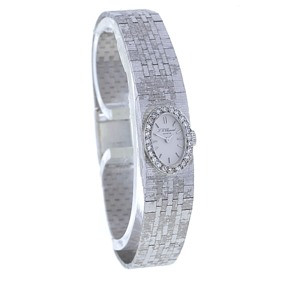 Chopard 750/- Weißgold 24 Diamanten