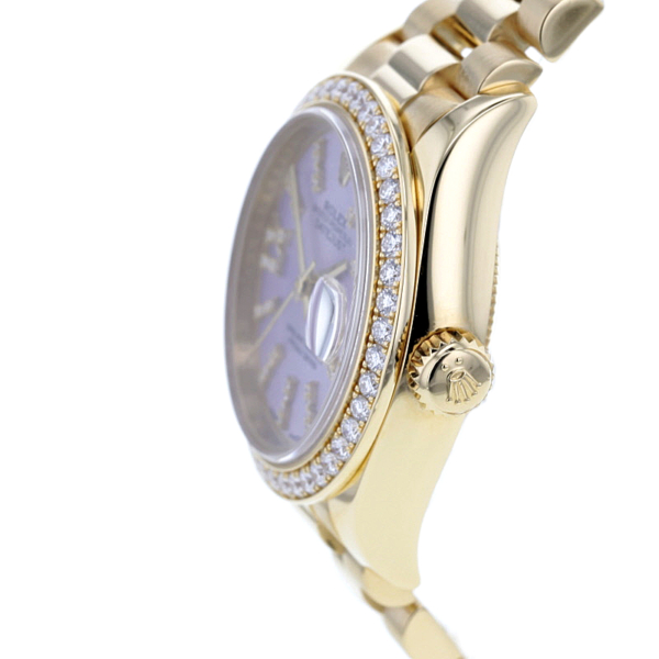 Rolex Lady-Datejust 28mm Gelbgold 750/- Brillanten