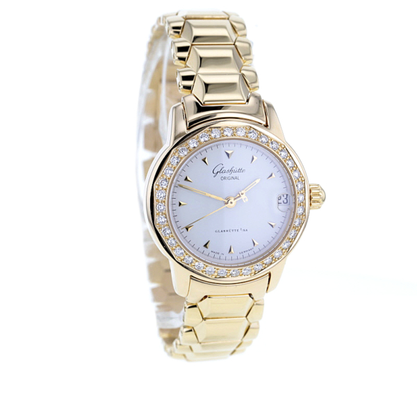 Glashütte Original Sport Lady - 18 kt. Gold - 36 Brillanten