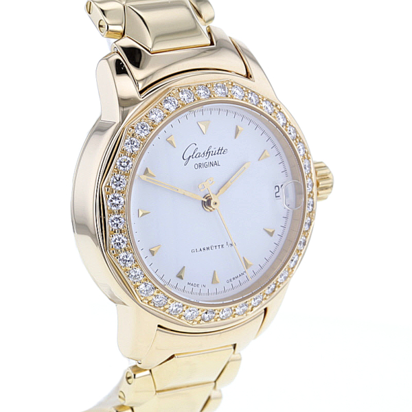 Glashütte Original Sport Lady - 18 kt. Gold - 36 Brillanten